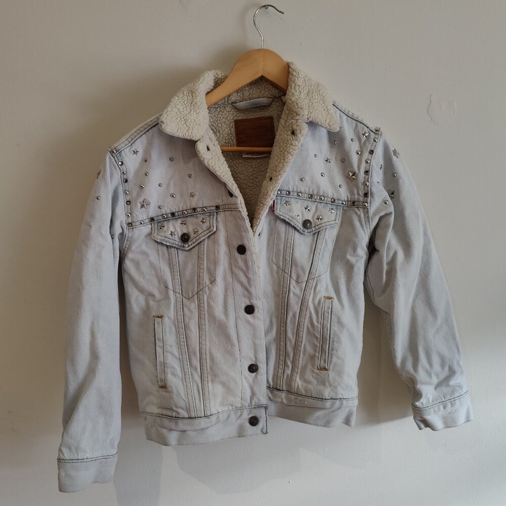 Levi's Ex-Boyfriend Sherpa Trucker Jacket XS